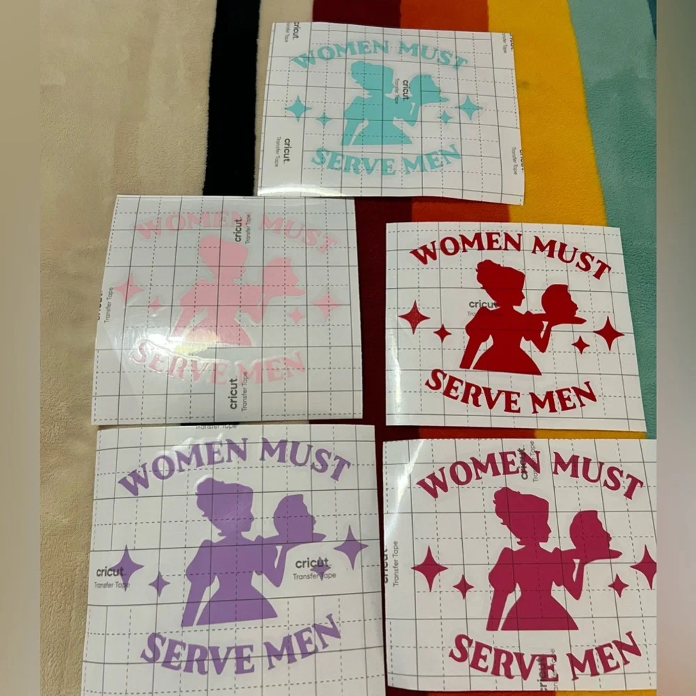 Women Must Serve Men Vinyl Decal ✨ - Picture 2 of 4